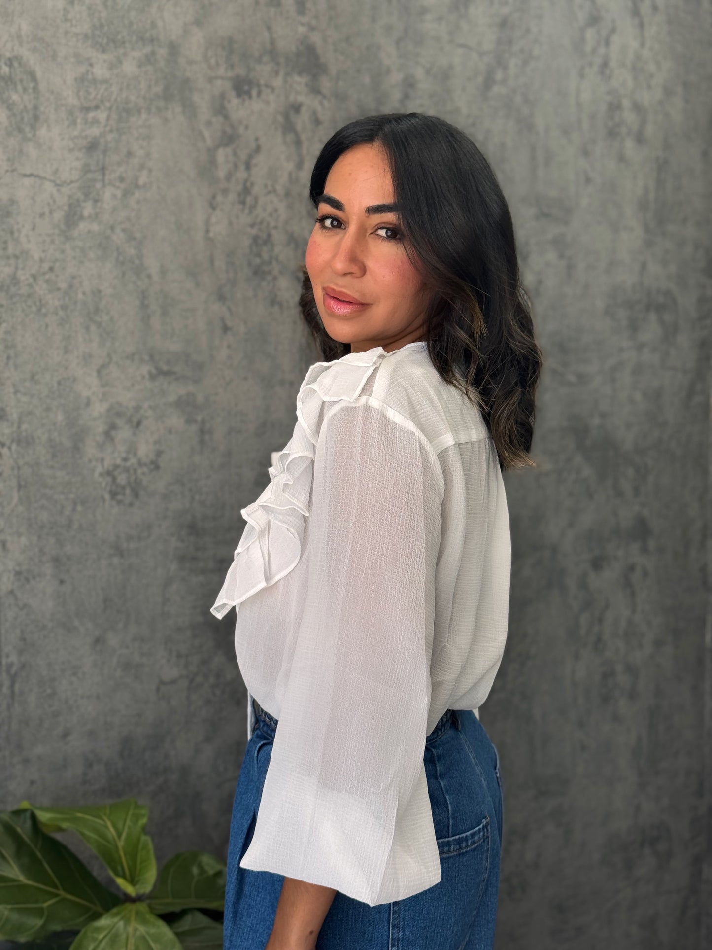 Moonlit whispers boho top