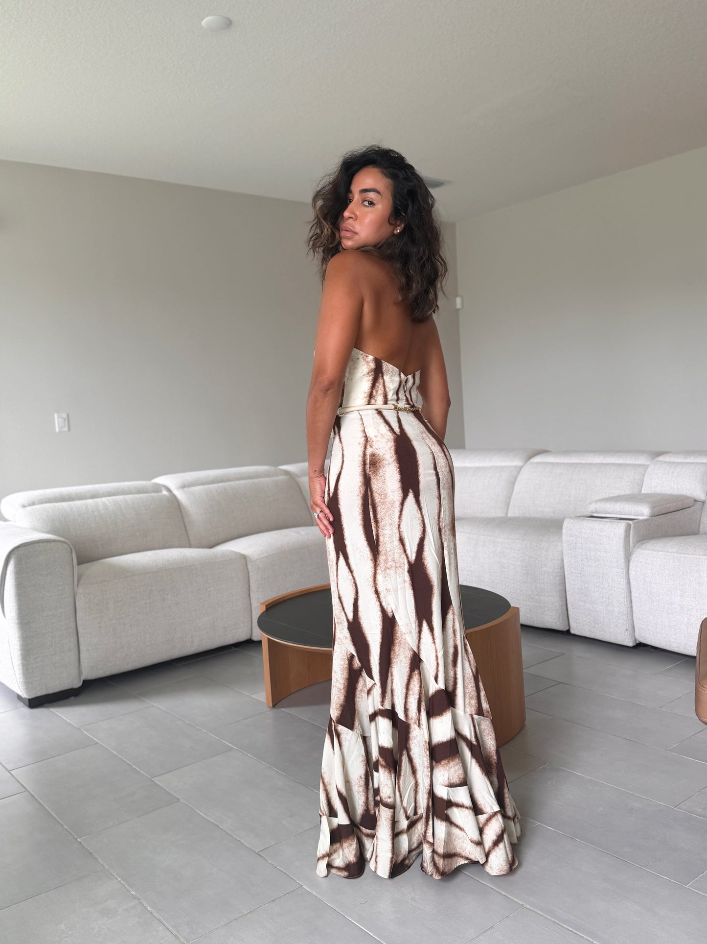 Mil Noches maxi dress
