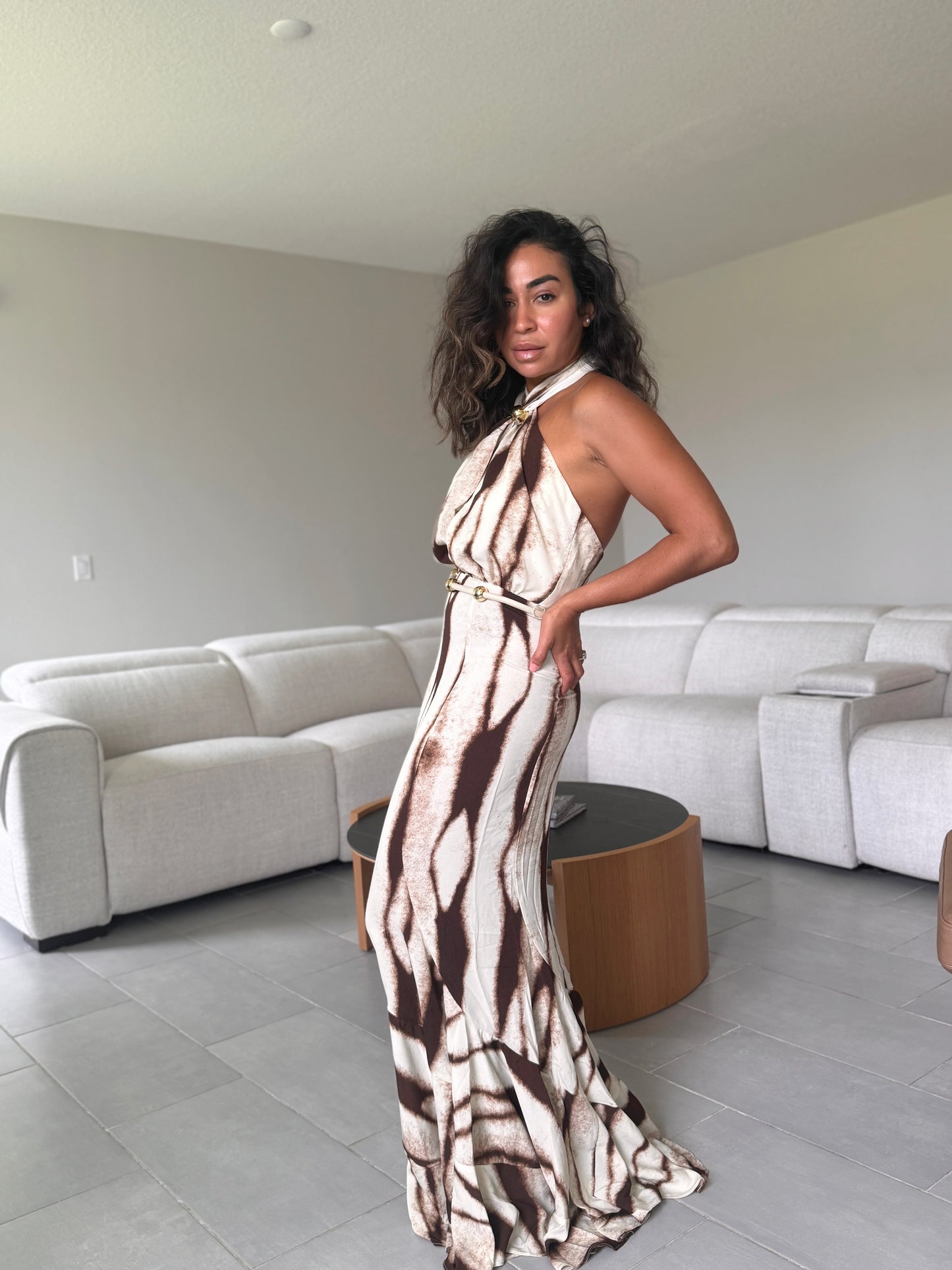 Mil Noches maxi dress