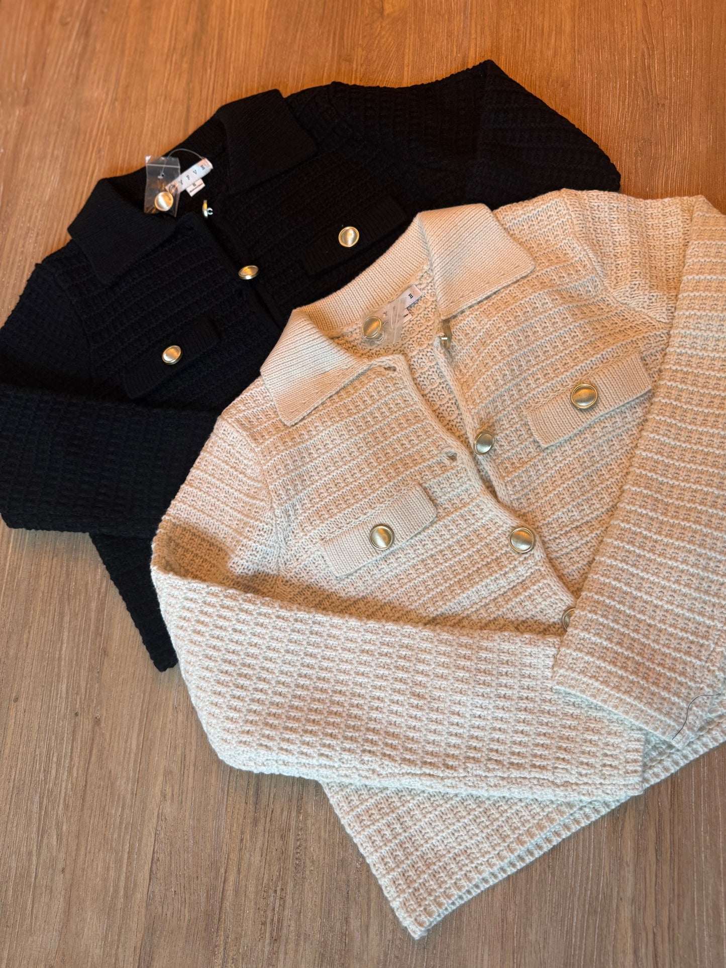 Golden Threads sweater
