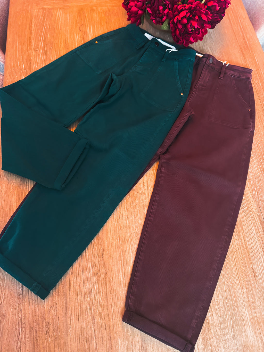 The Soho barrel jeans