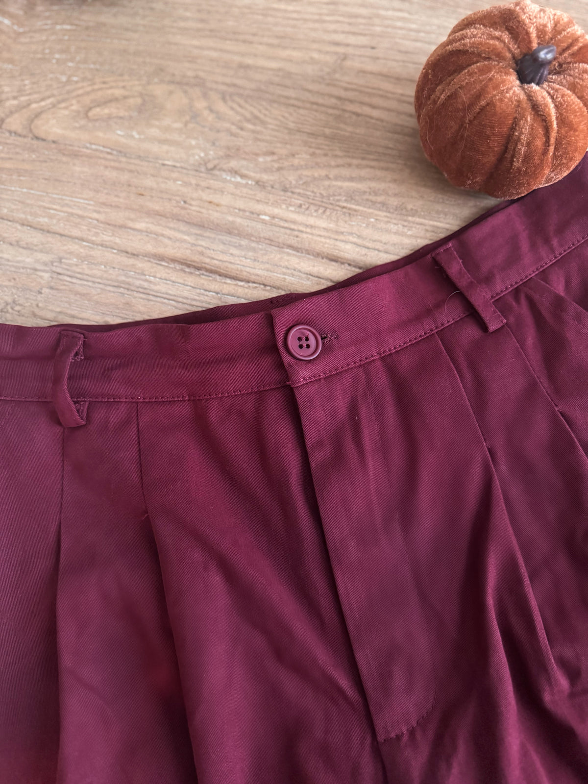The Claudette barrel pants