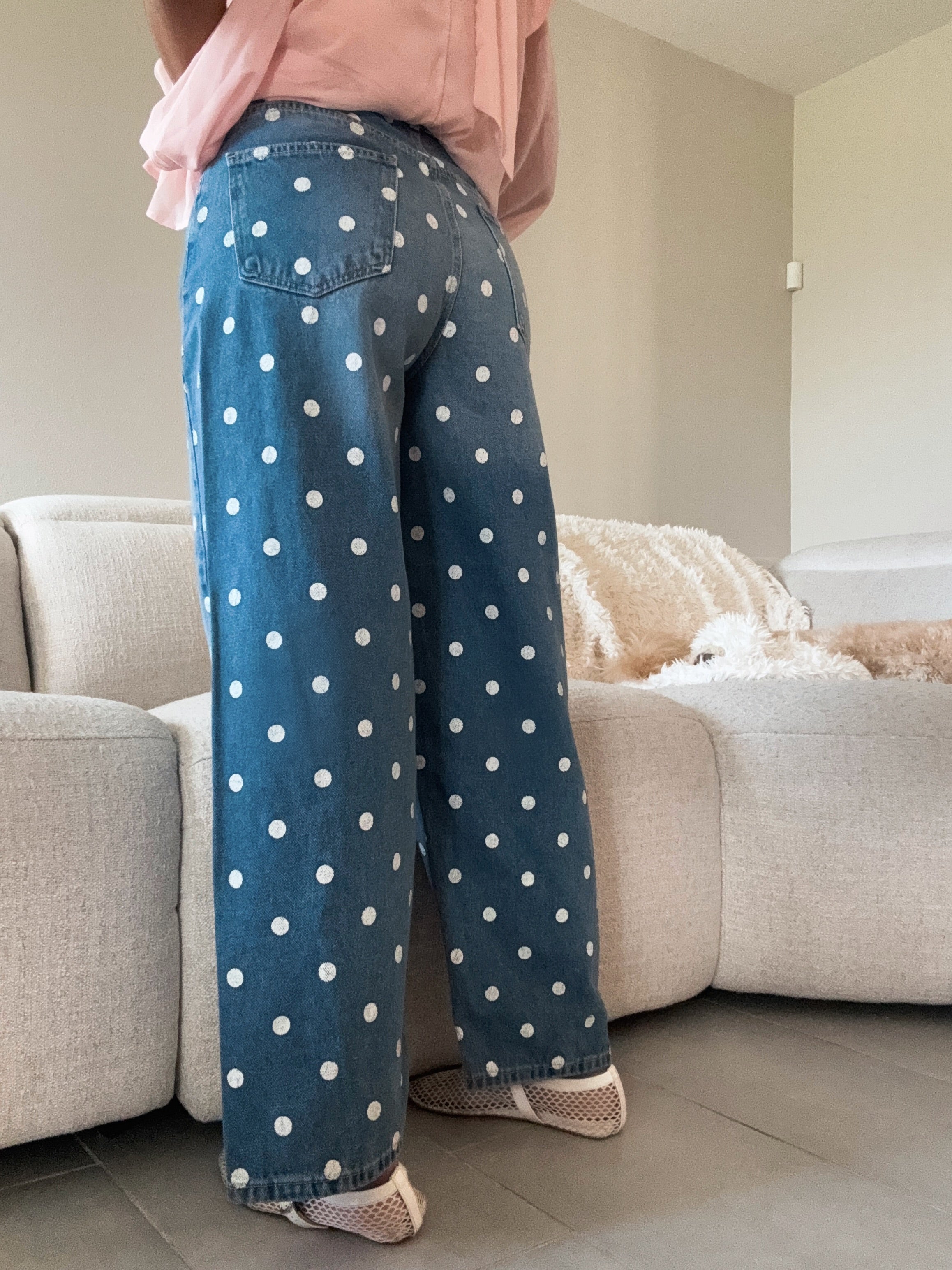 Dottie barrel jeans