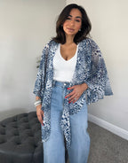 Veronica tie front top