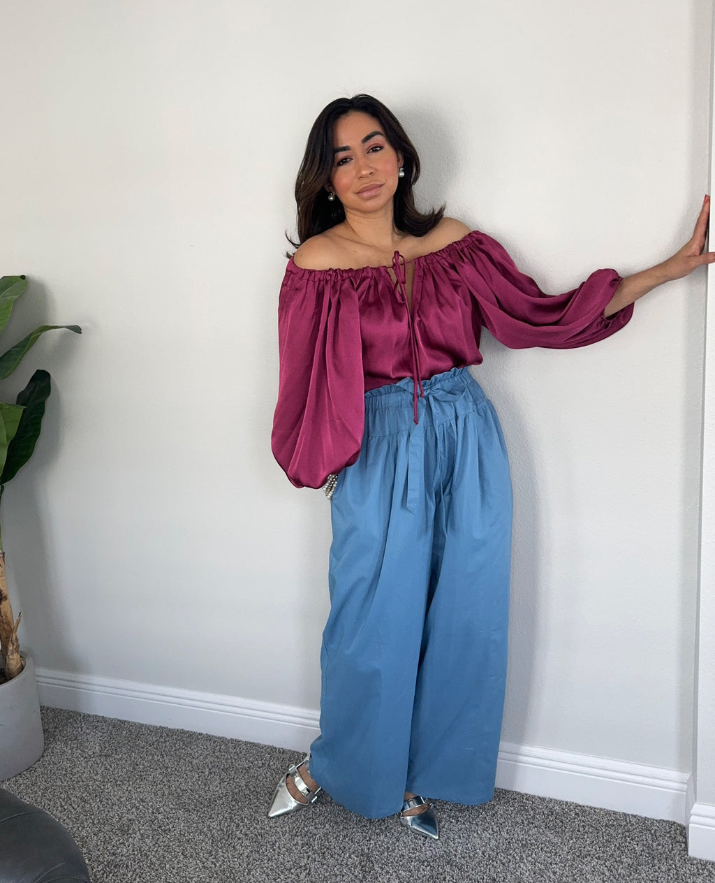Sabrina wide leg pants