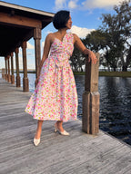 Blossom Grace One-shoulder dress