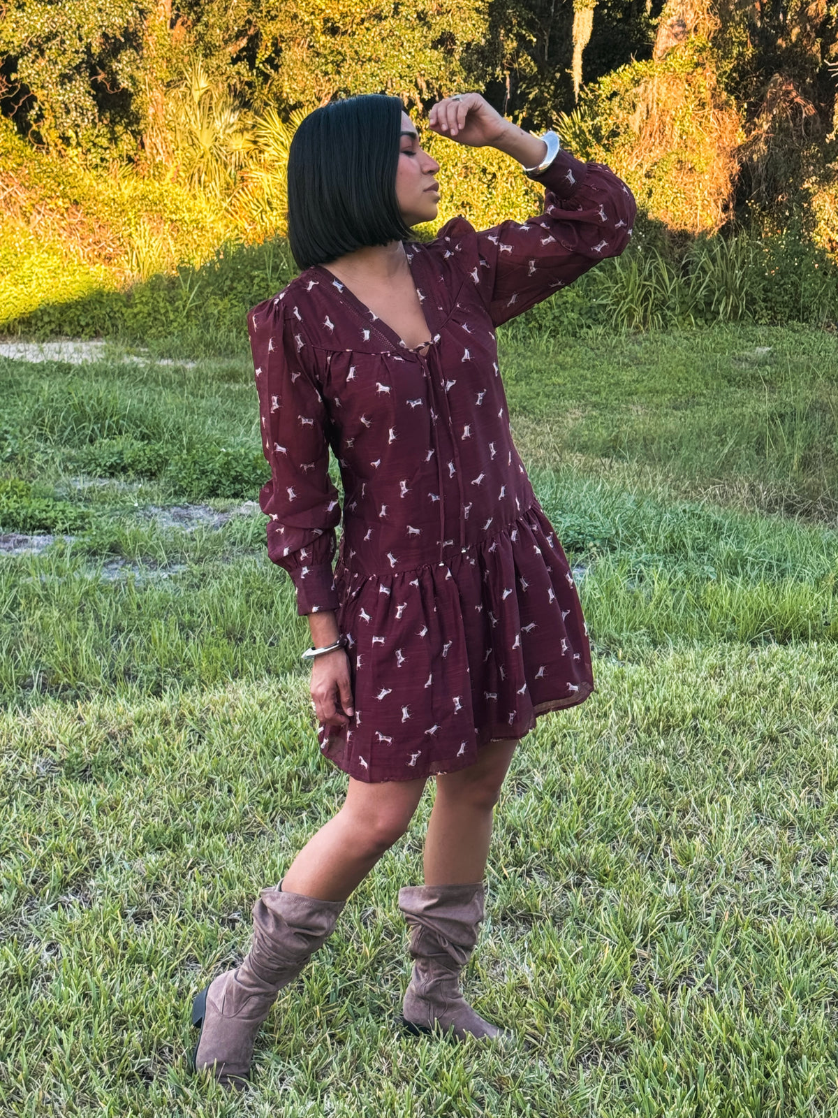 The Belmont dress