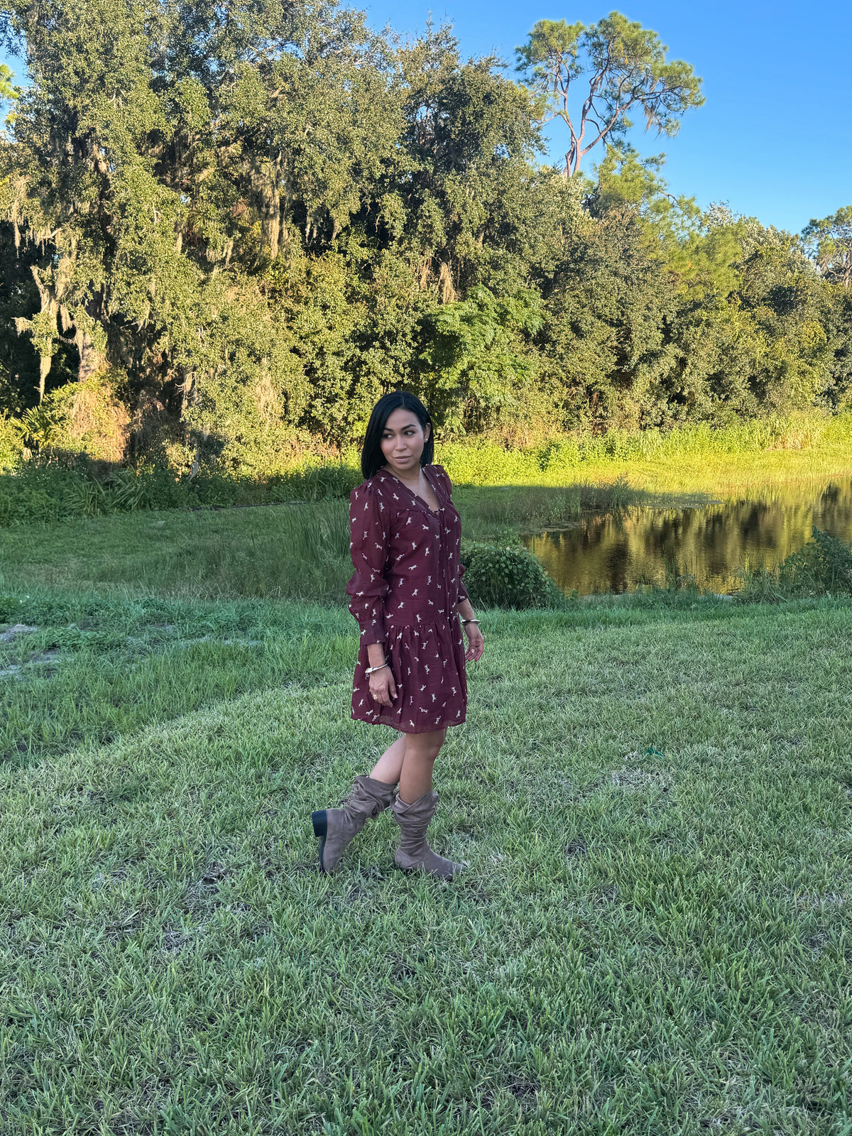 The Belmont dress