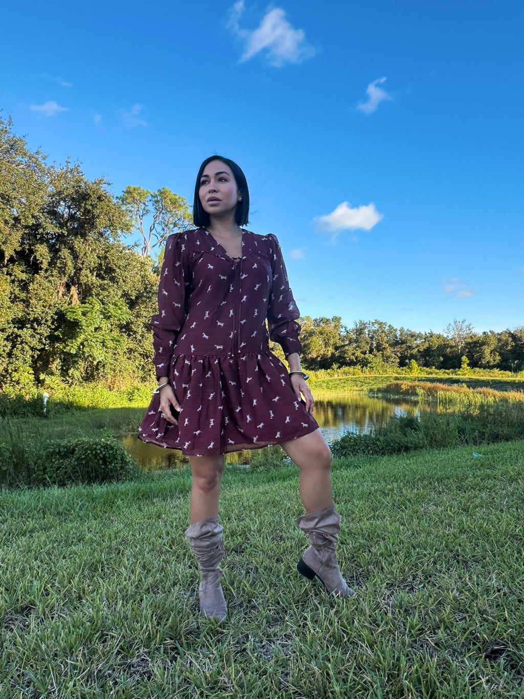 The Belmont dress