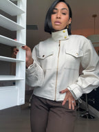 The Sutton Funnel Neck Jacket