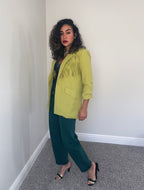 Miranda fringe blazer