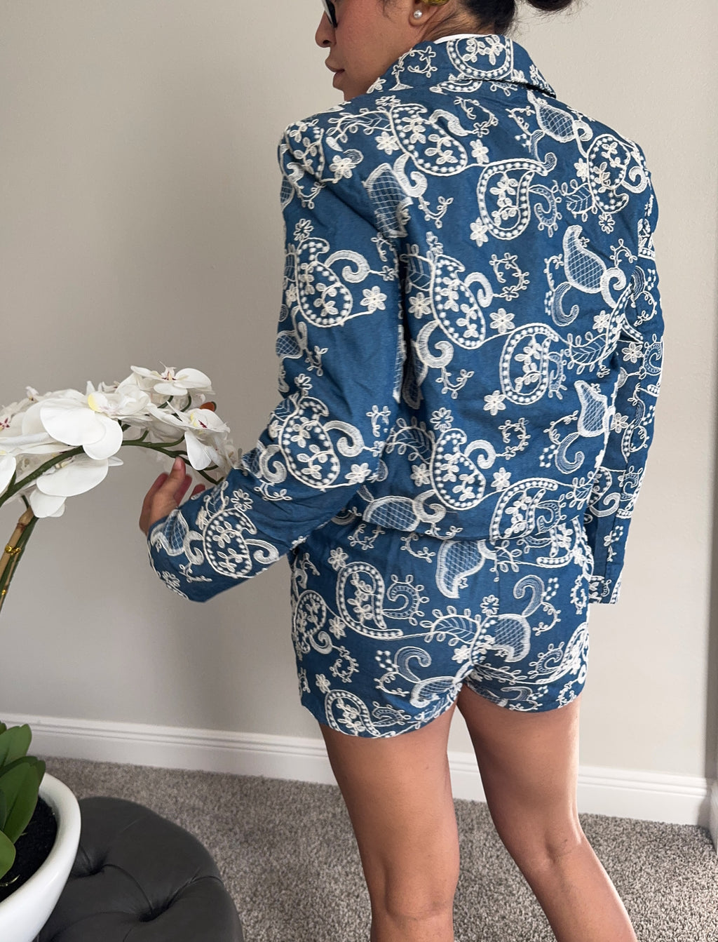 Indigo Bloom jacket