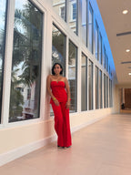 Scarlet Muse peplum top
