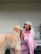 Blush Grace linen set