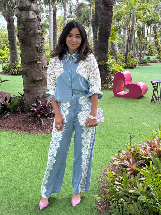 Monroe denim pants