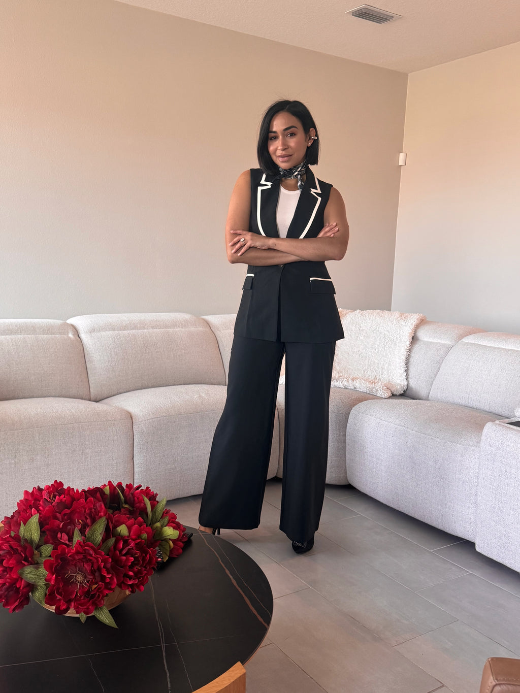 The Monarch Contrast blazer