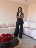 The Monarch Contrast blazer