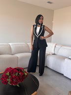 The Monarch Contrast blazer