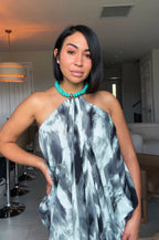 Midnight Marble dress