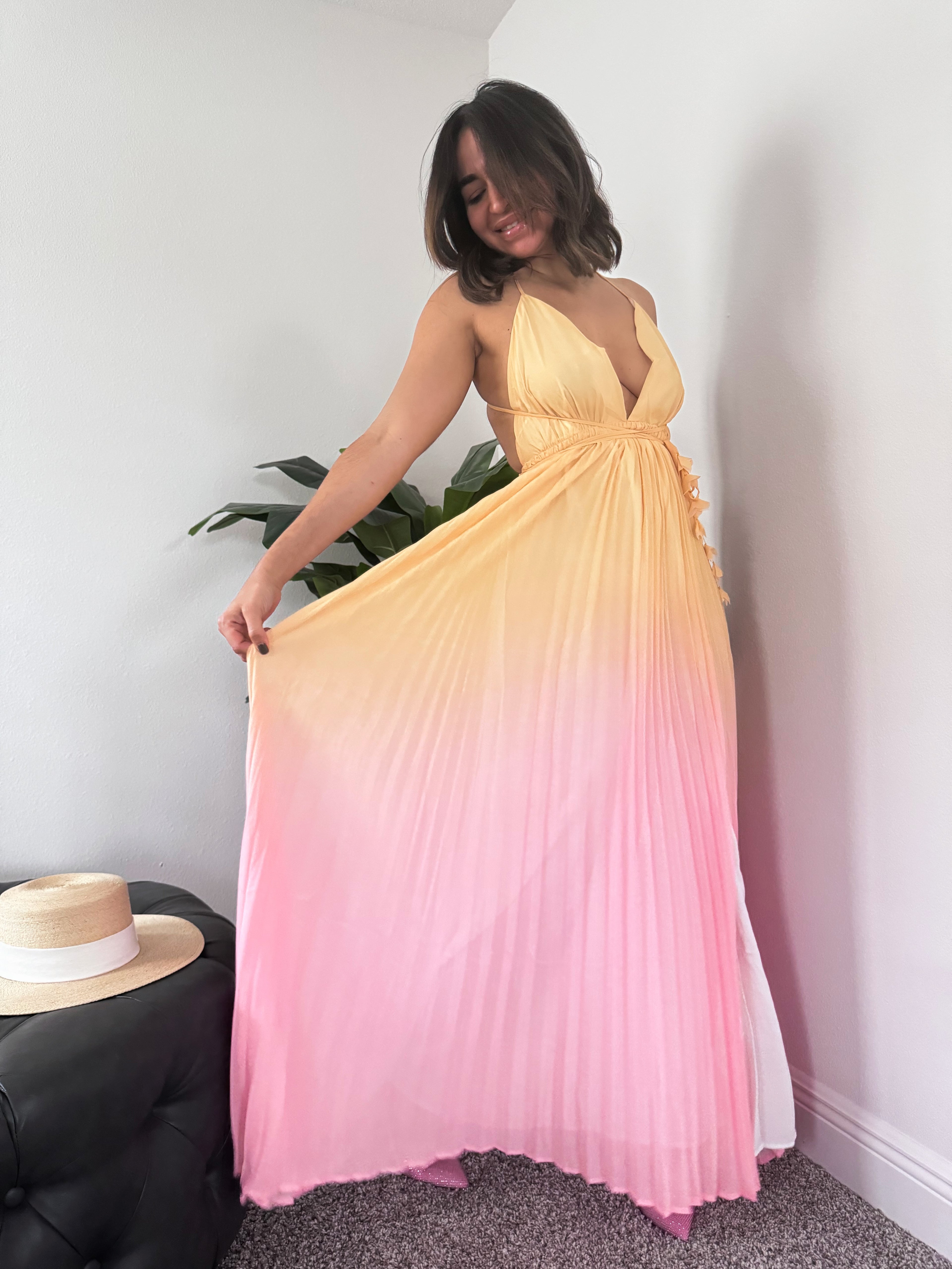 Radiant Queen maxi dress