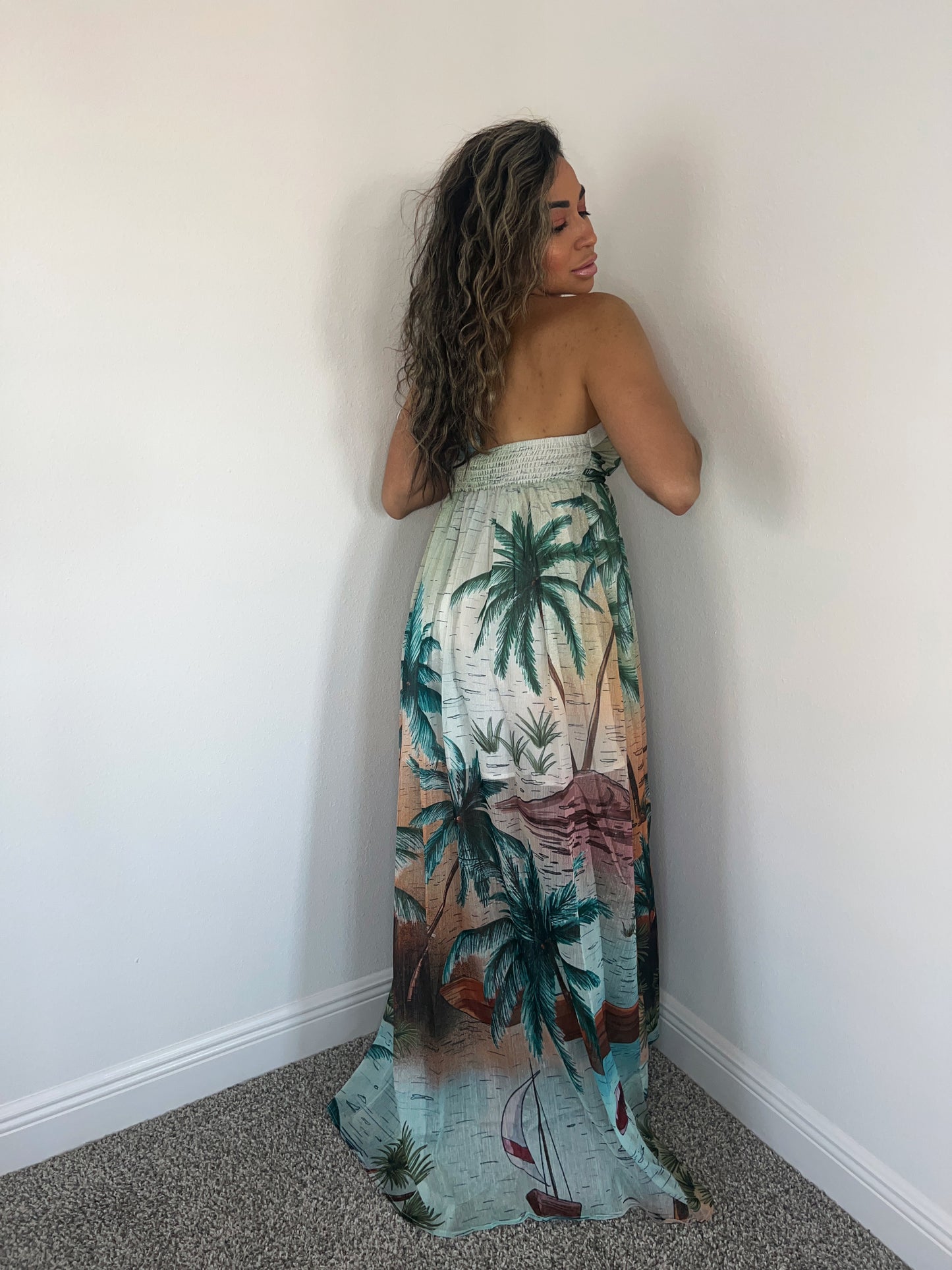 Palma Real maxi dress