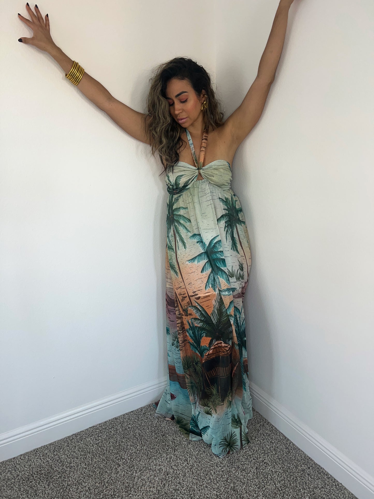 Palma Real maxi dress