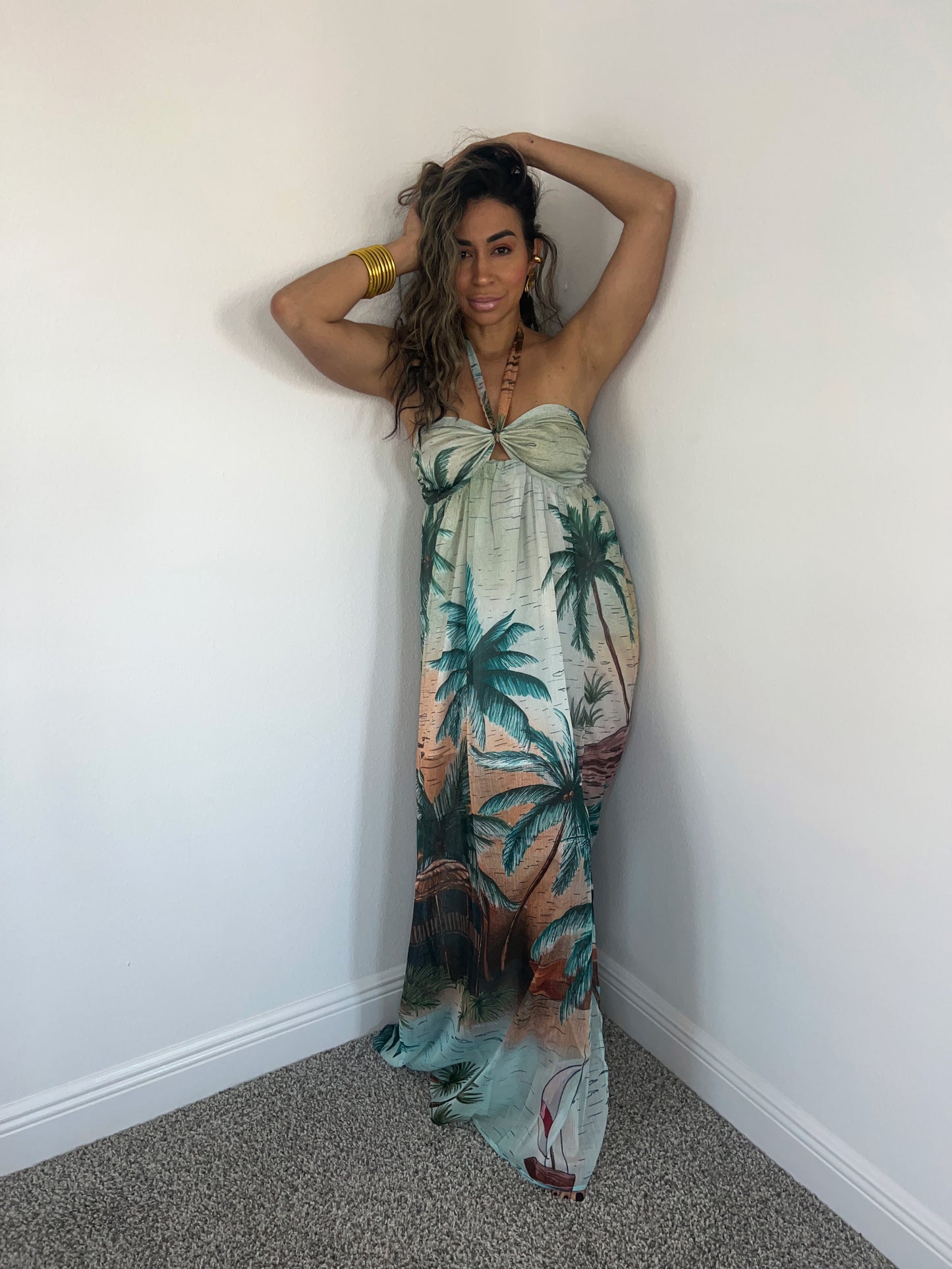 Palma Real maxi dress