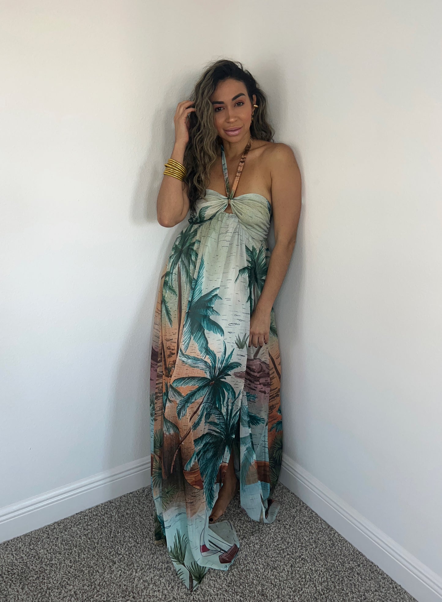 Palma Real maxi dress