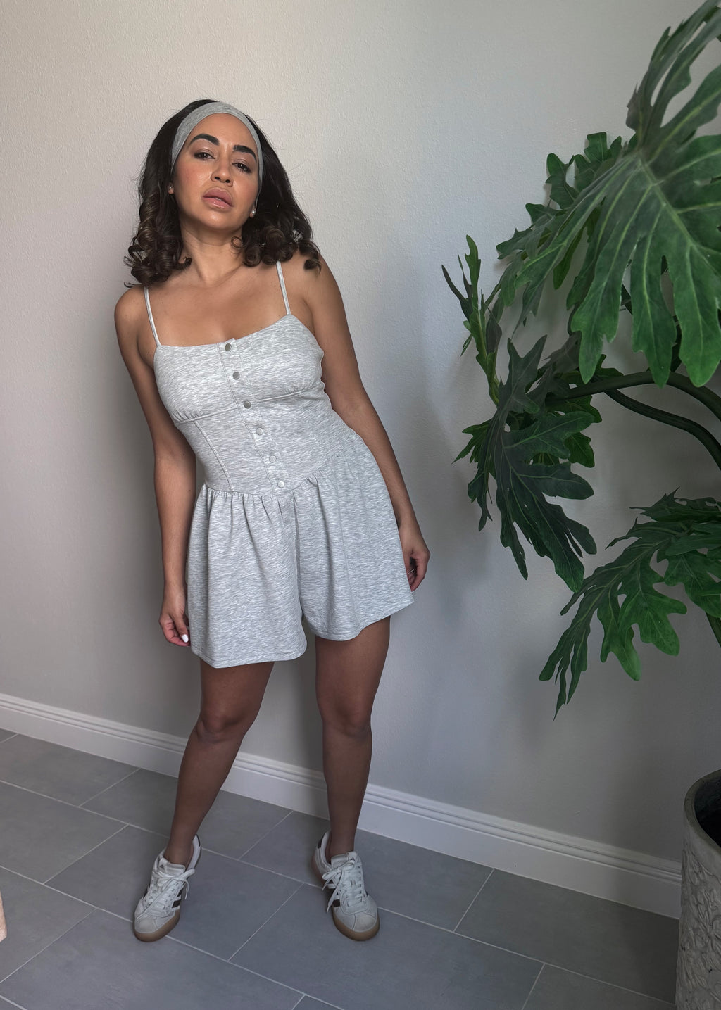 Miss Grey romper