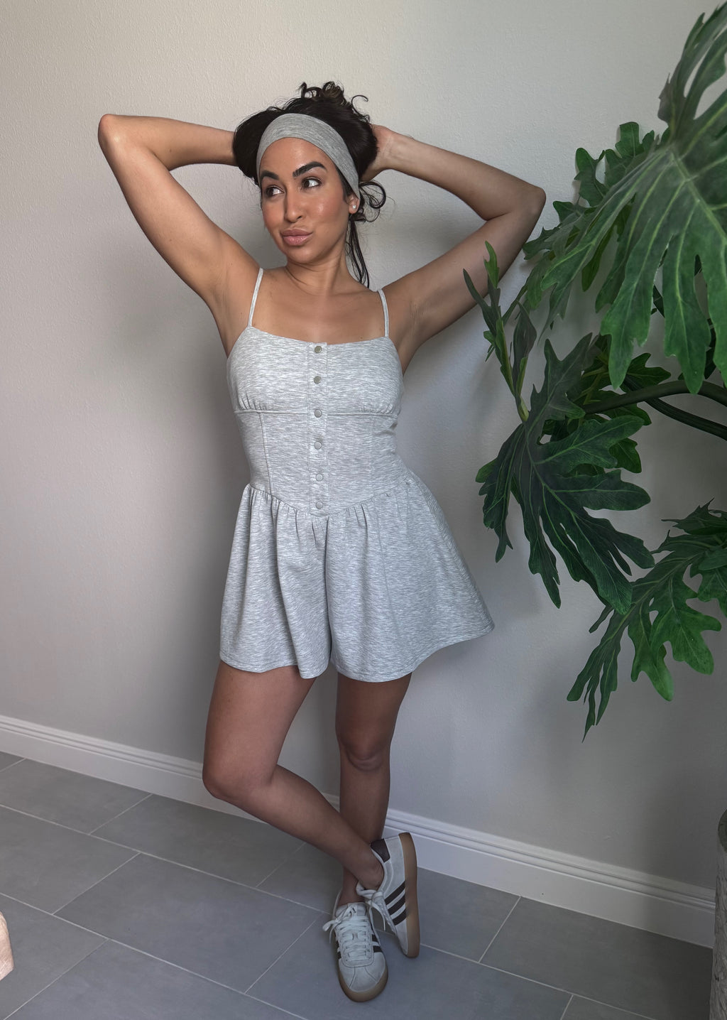 Miss Grey romper