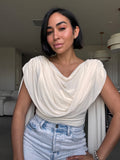 Ivory Majesty bodysuit