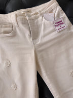 Pearl Blossom ankle jeans