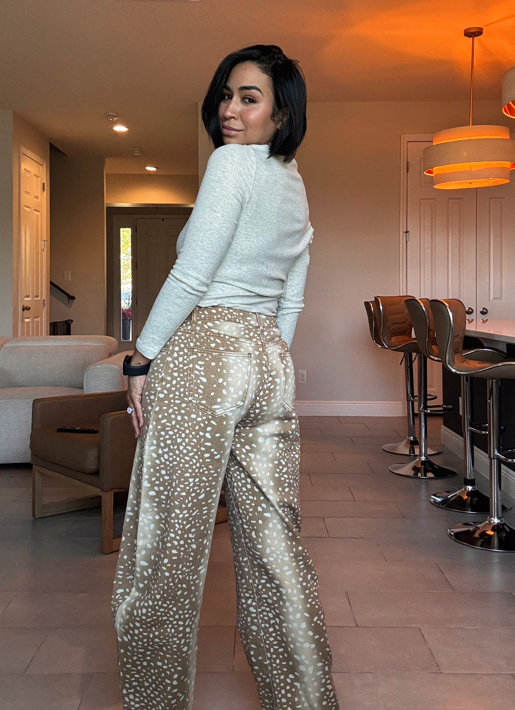 Wild Love barrel jeans