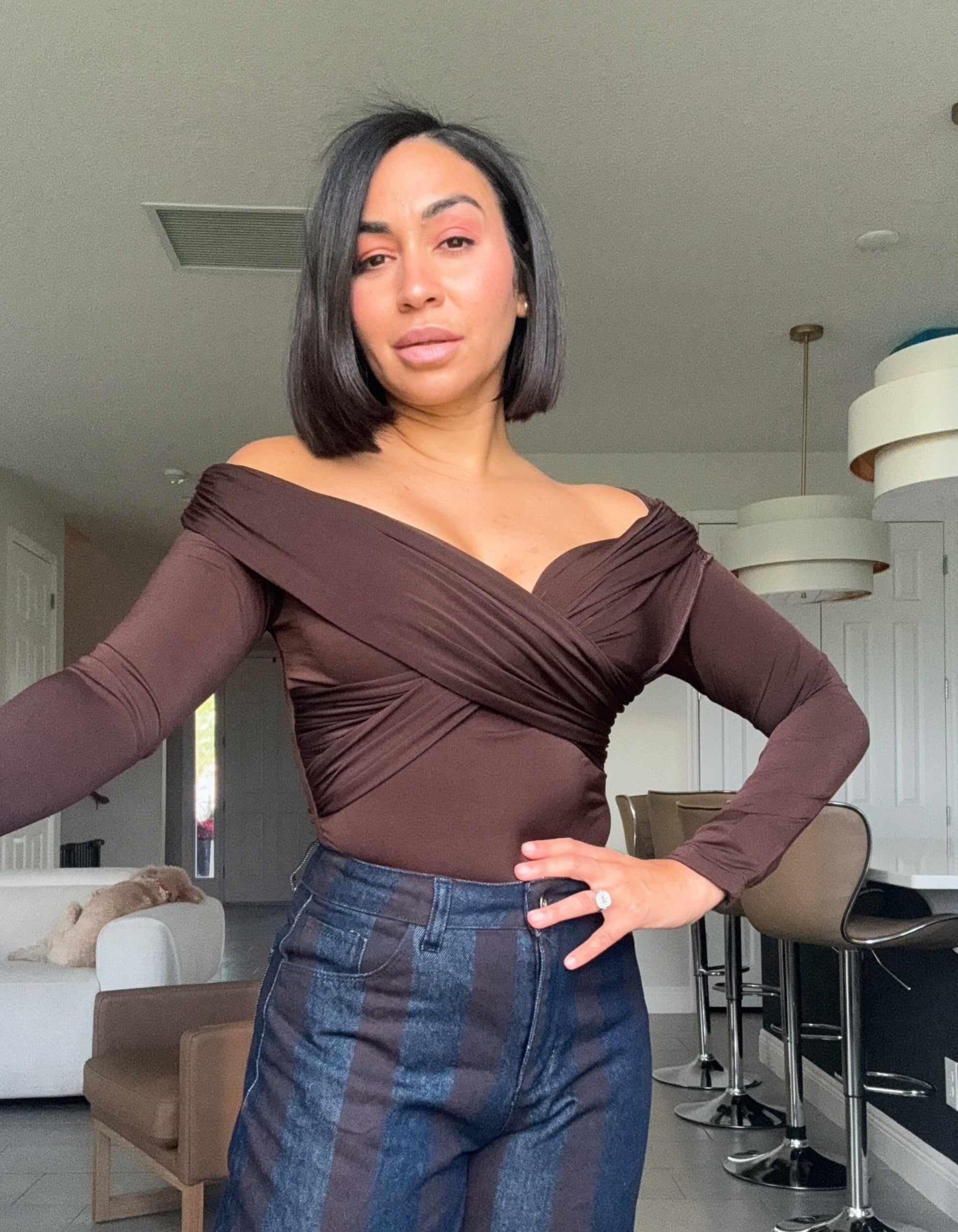 Mocha Muse top