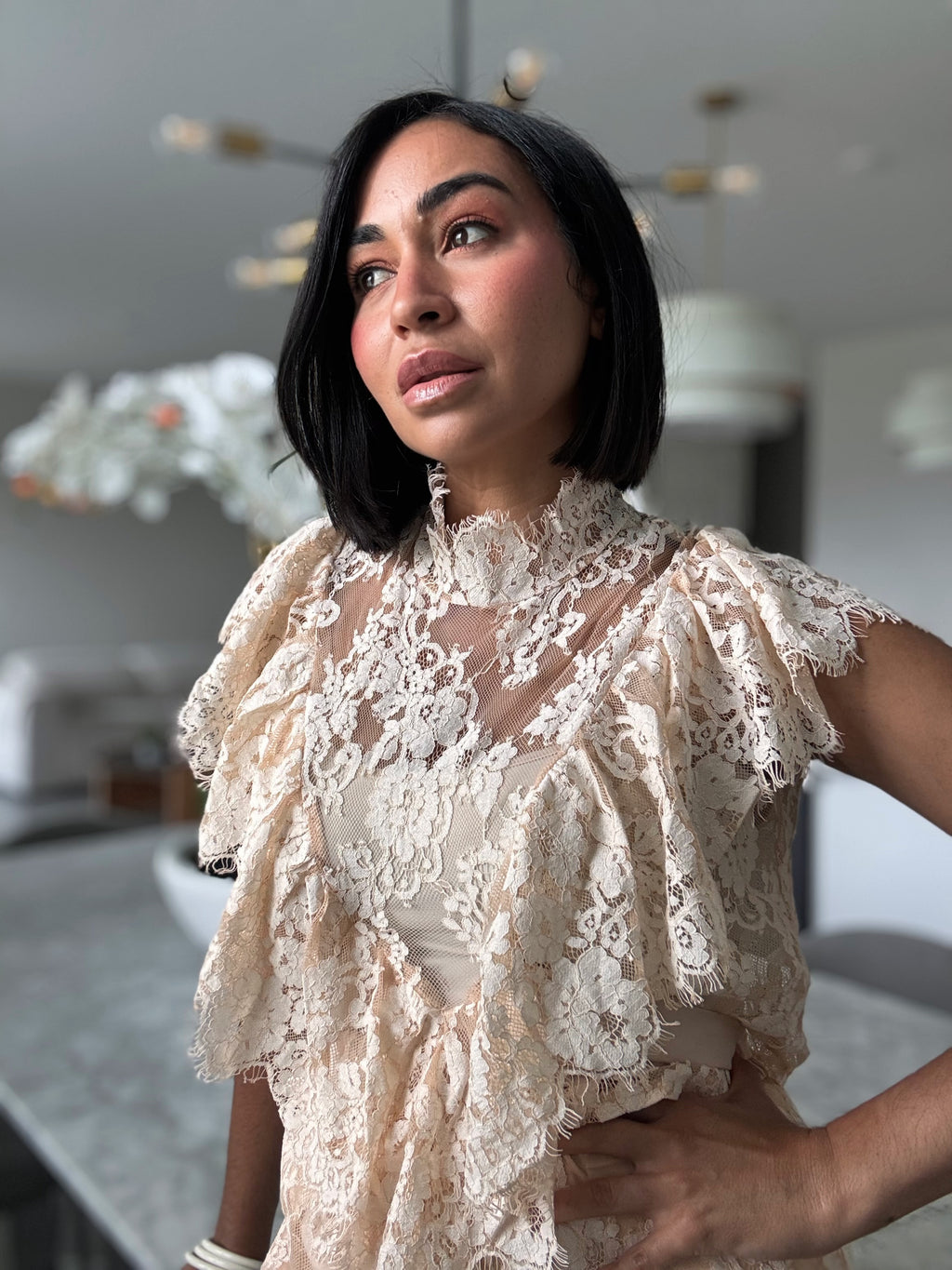 Whispered Grace lace set