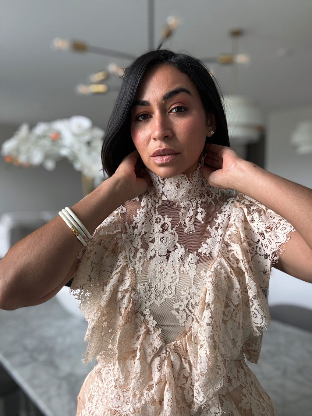 Whispered Grace lace set