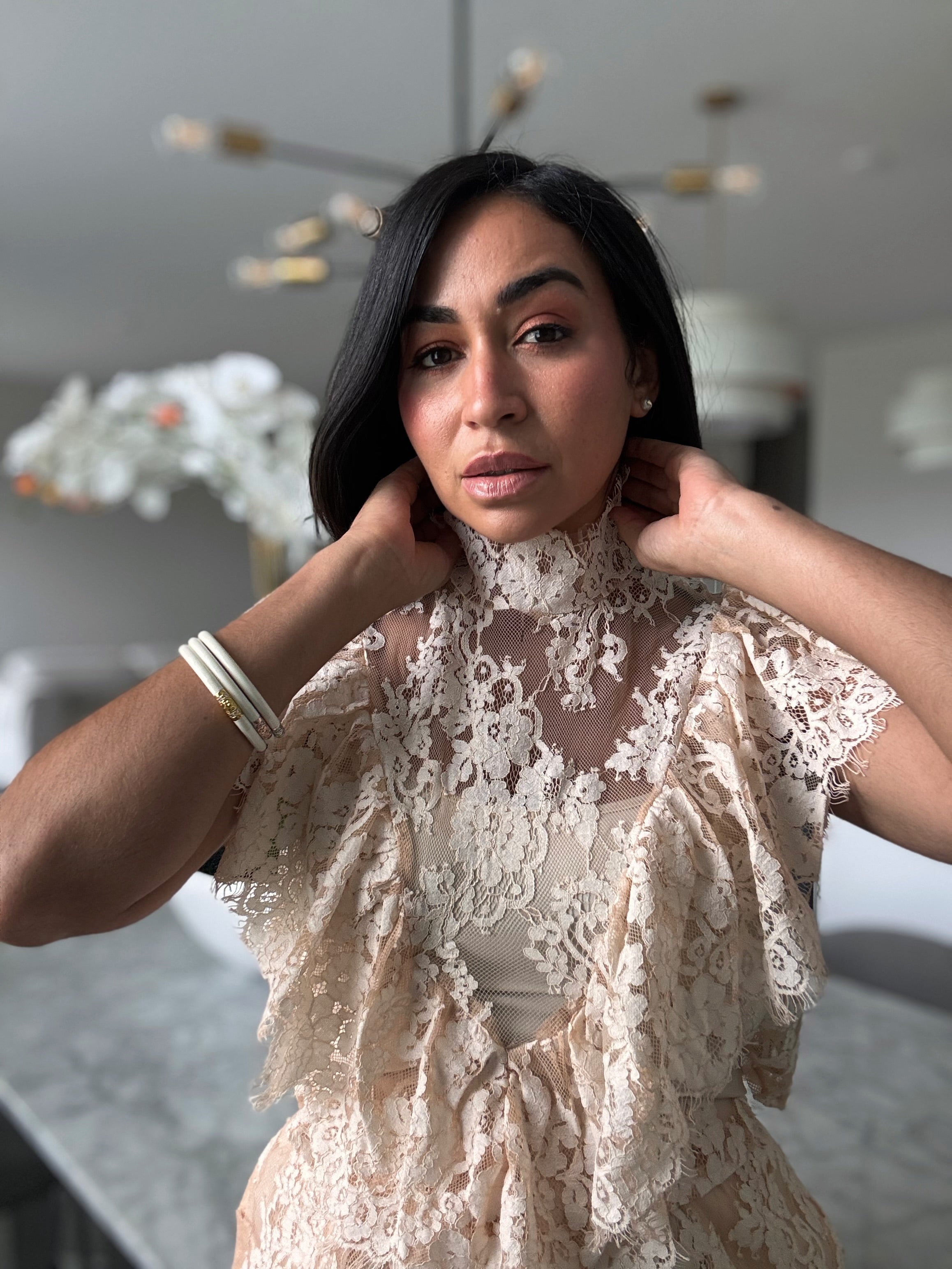 Whispered Grace lace set