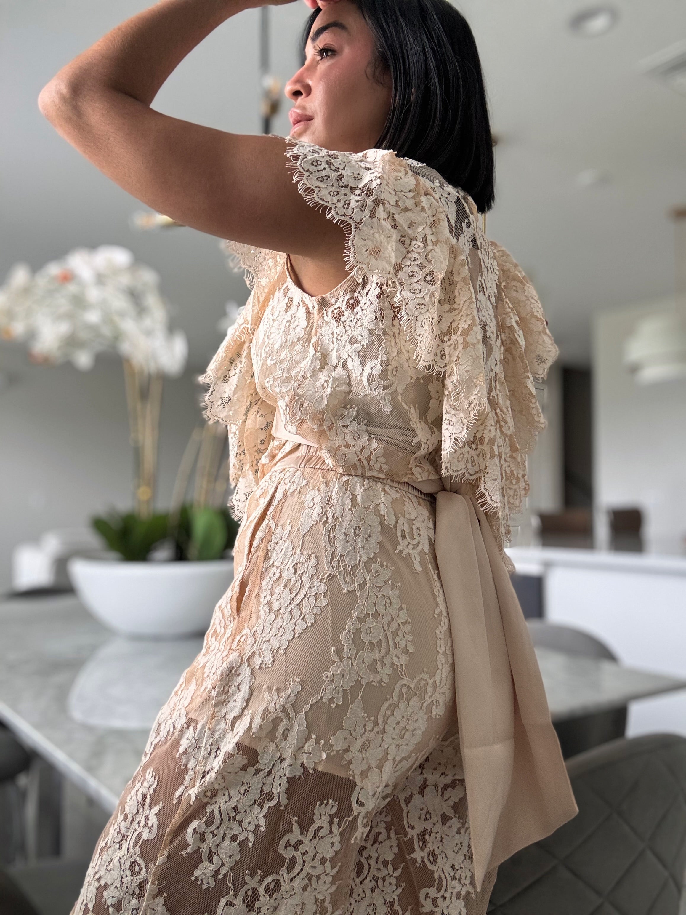 Whispered Grace lace set