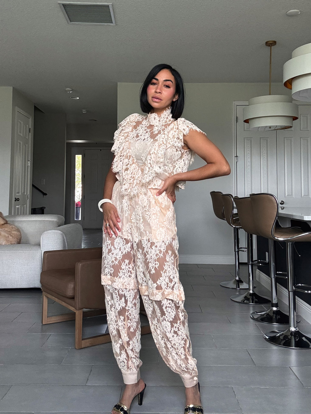 Whispered Grace lace set