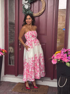 Flor Serena midi dress