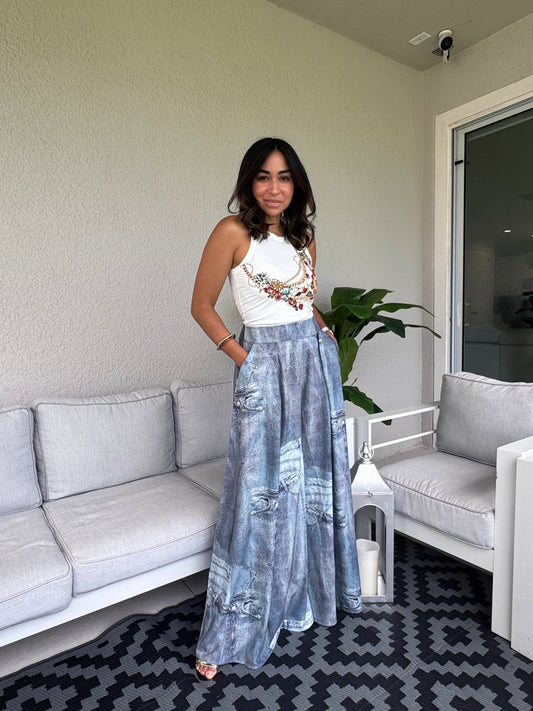 Funky Blue pants