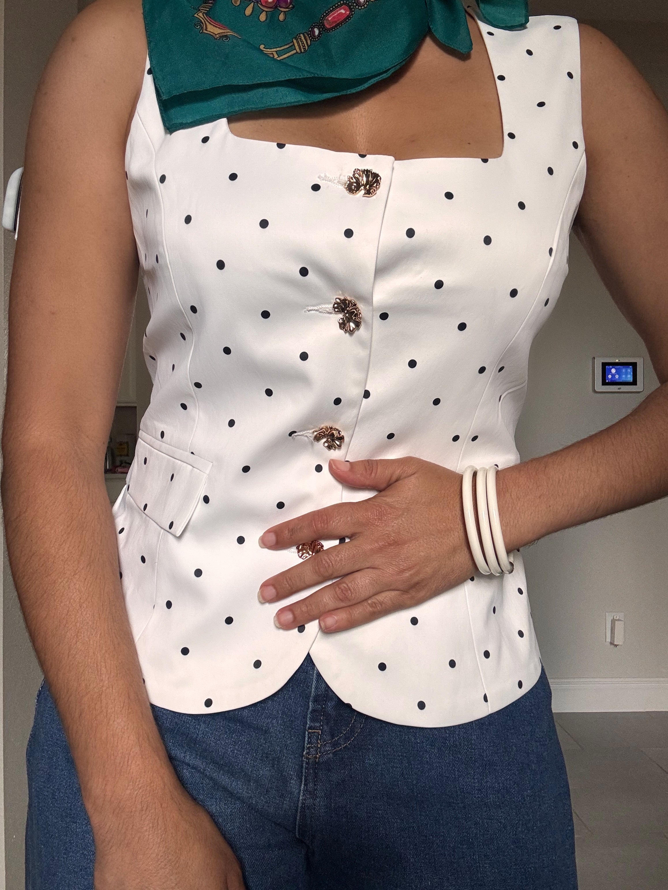Sahara Dots top