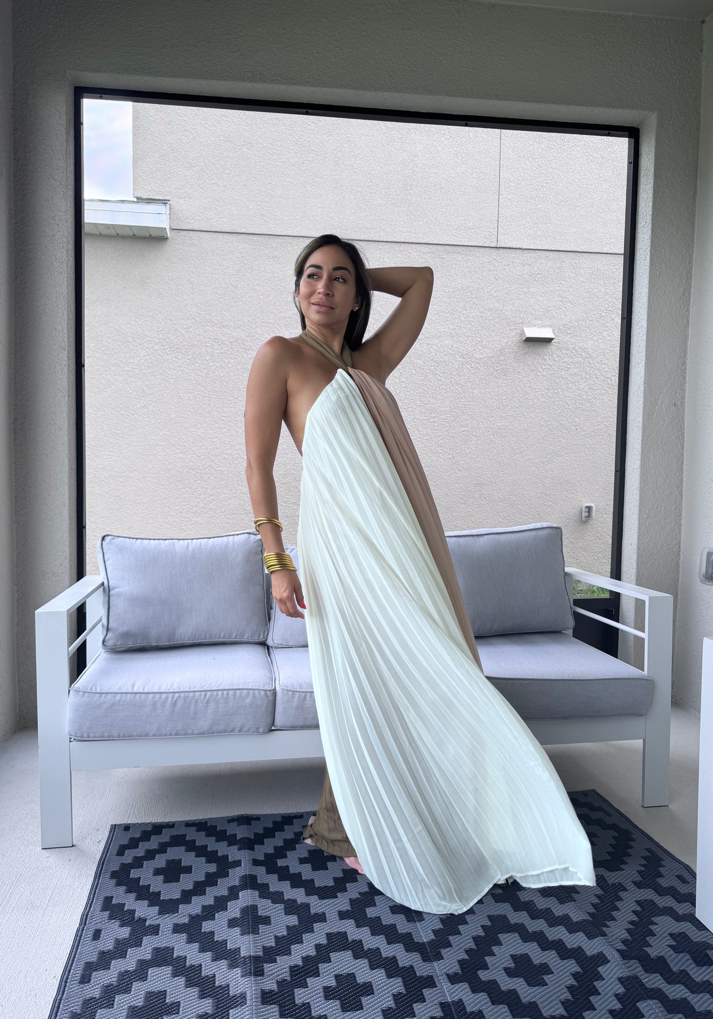 Trifecta maxi dress