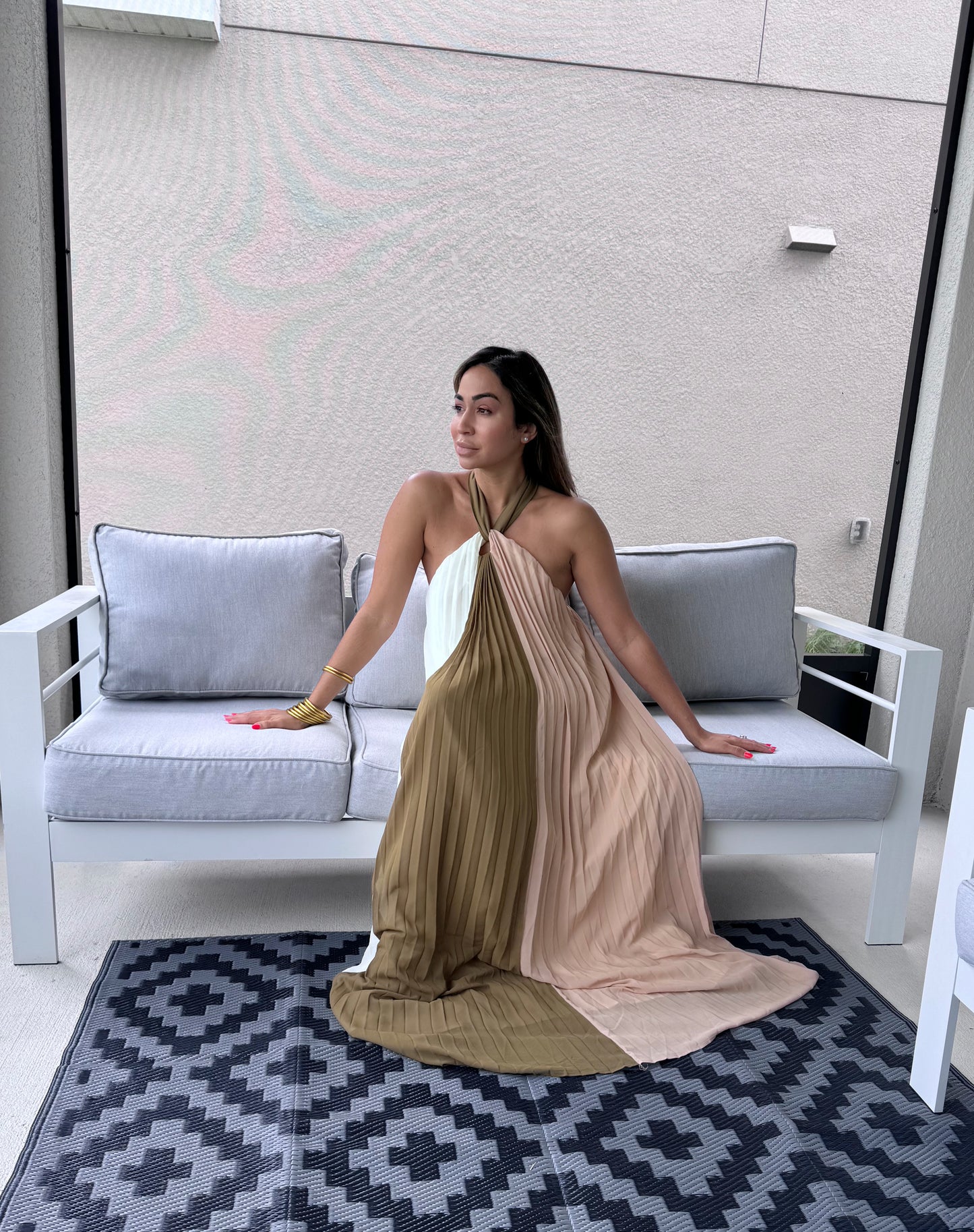 Trifecta maxi dress