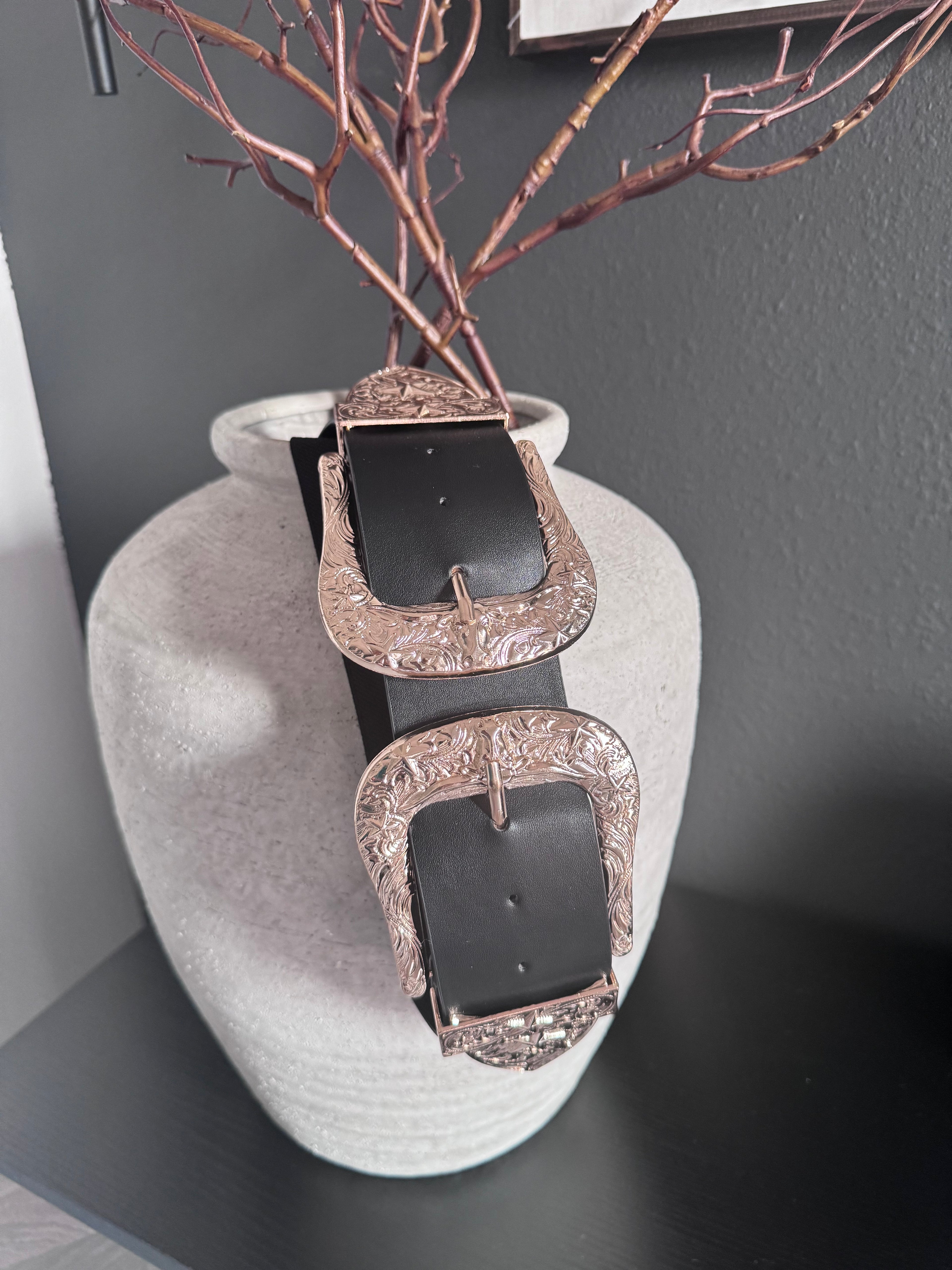 Im ready double buckled belt