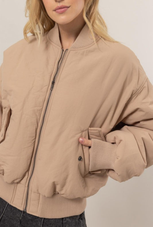 Urban Cloud oversized bomber jacket