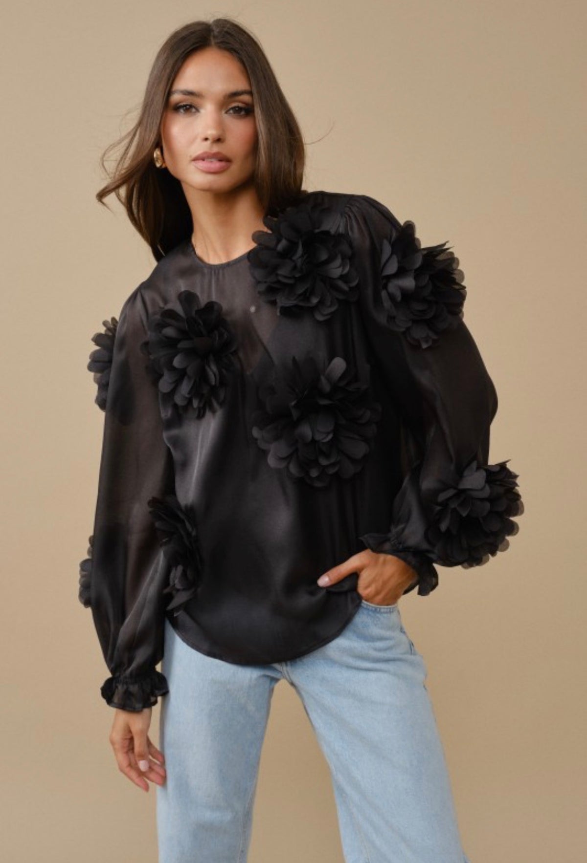 The Gardenia blouse