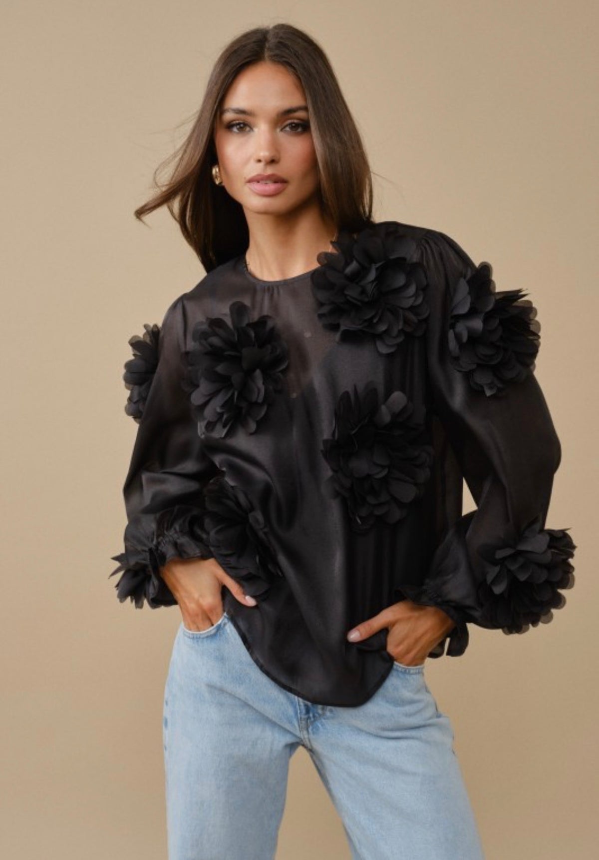 The Gardenia blouse