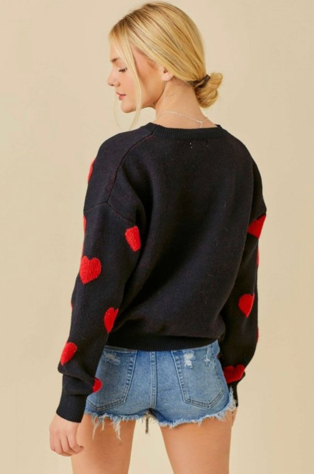 Romantic Heart Sweater