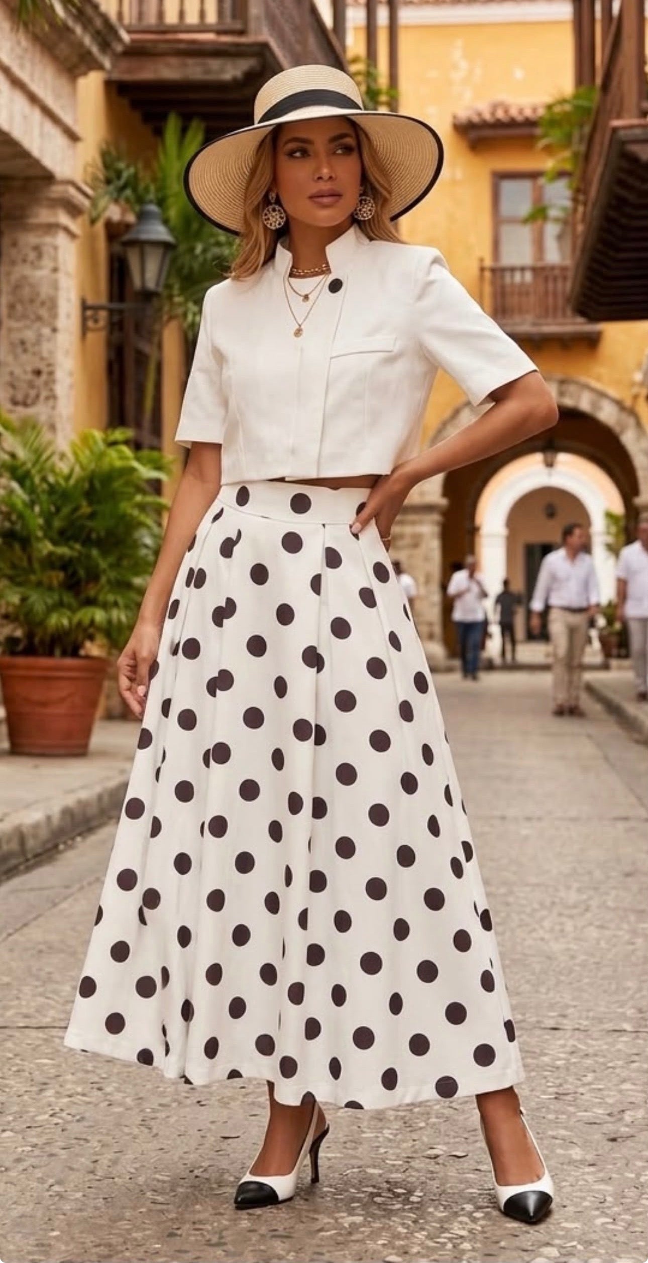 The Bellisima midi skirt